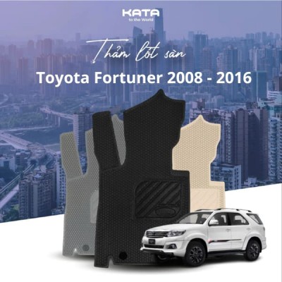 Thảm lót sàn ô tô Toyota Fortuner 2008 - 2016